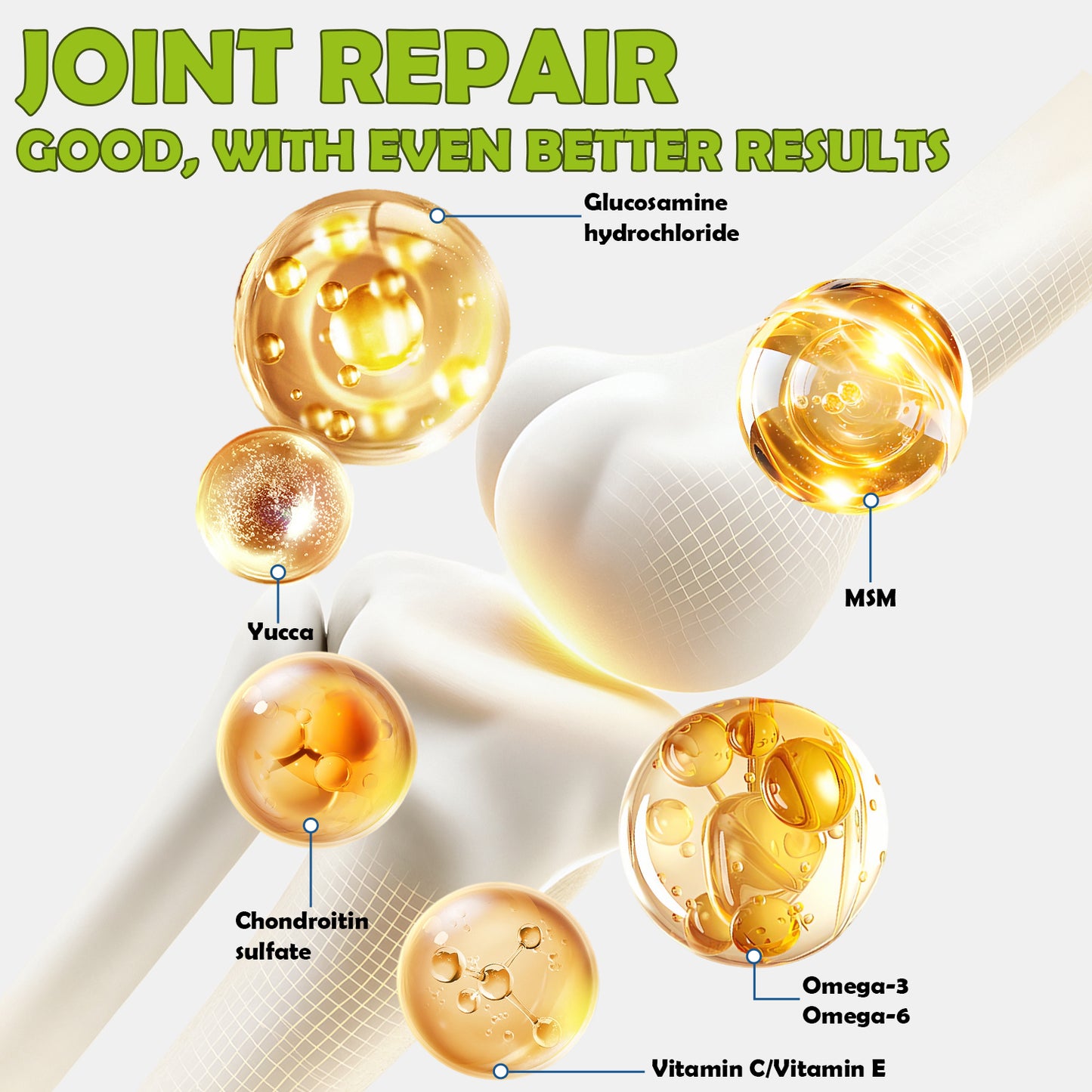 JointPro Premium Dog Joint Supplement Soft Chews - 120 Chews (300g) Hip&joint Bite | Packed with Omega-3, plus Glucosamine, MSM, Chondroitin & Vitamins.Only $0.20 per day to give your fur baby comprehensive joint care they can count on.