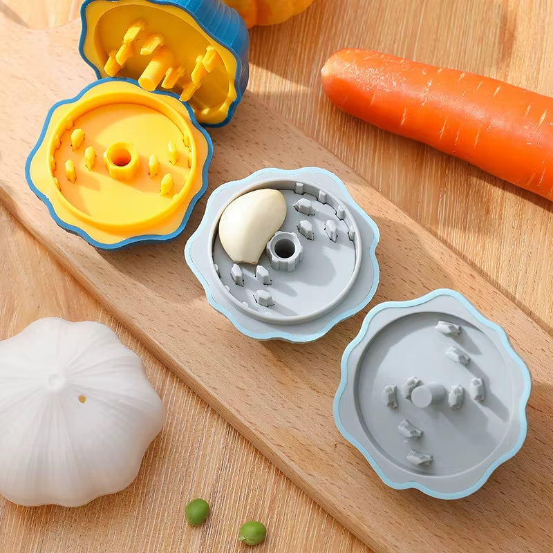 Manual Fruit Vegetable Tools Grinding Garlic Puree Pressing Mincing Machine Including Ginger Juice Chili Seasoning Garlic